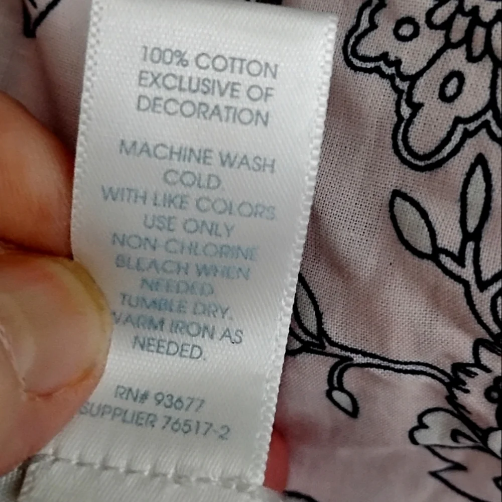 Duster Robe Adonna Floral Cotton XXL NWT - Picture 8 of 10